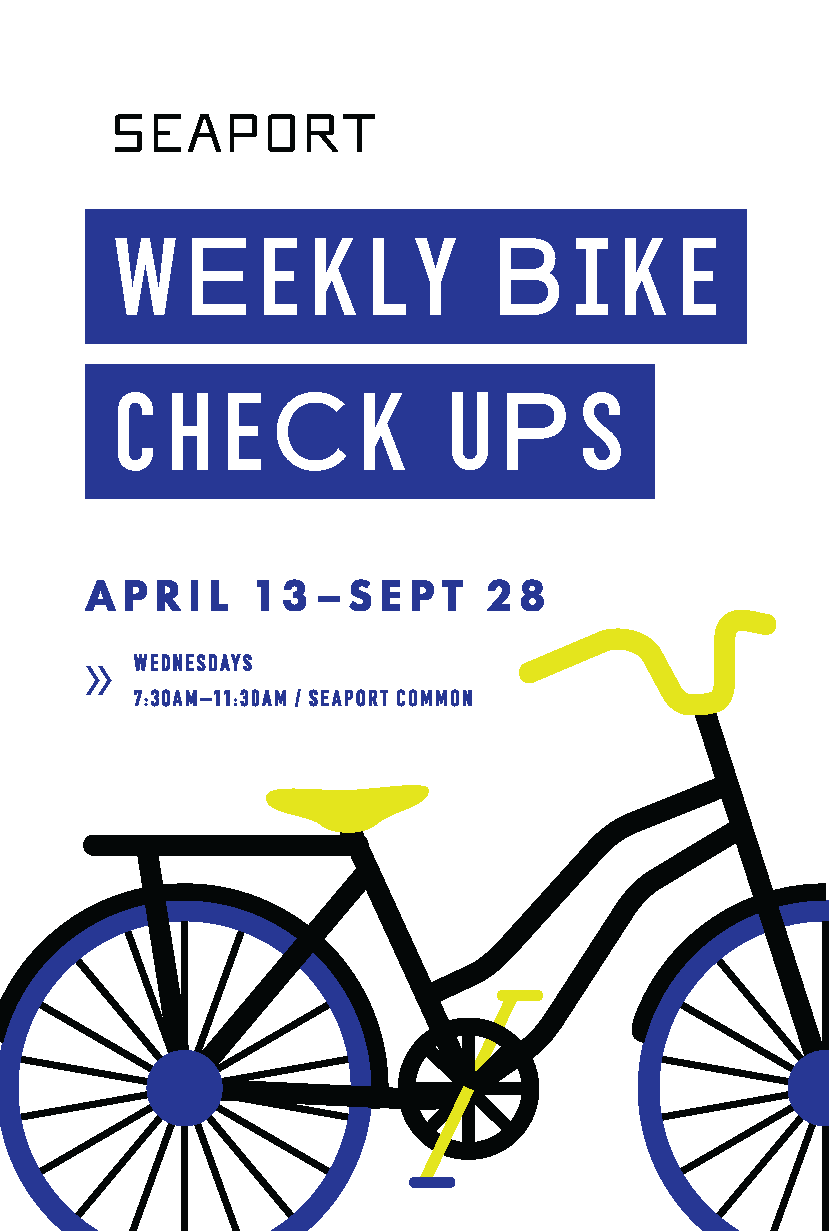 Bike Seaport: Free Weekly Bike Check-Ups [05/18/22]