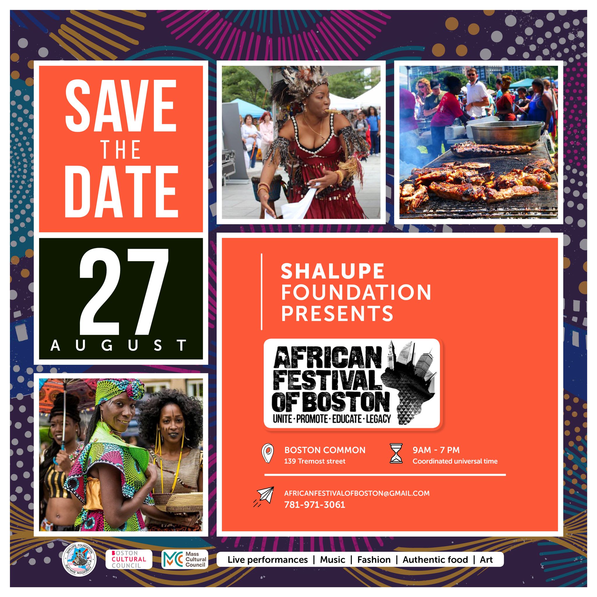 12th Annual African Festival of Boston [08/27/22]