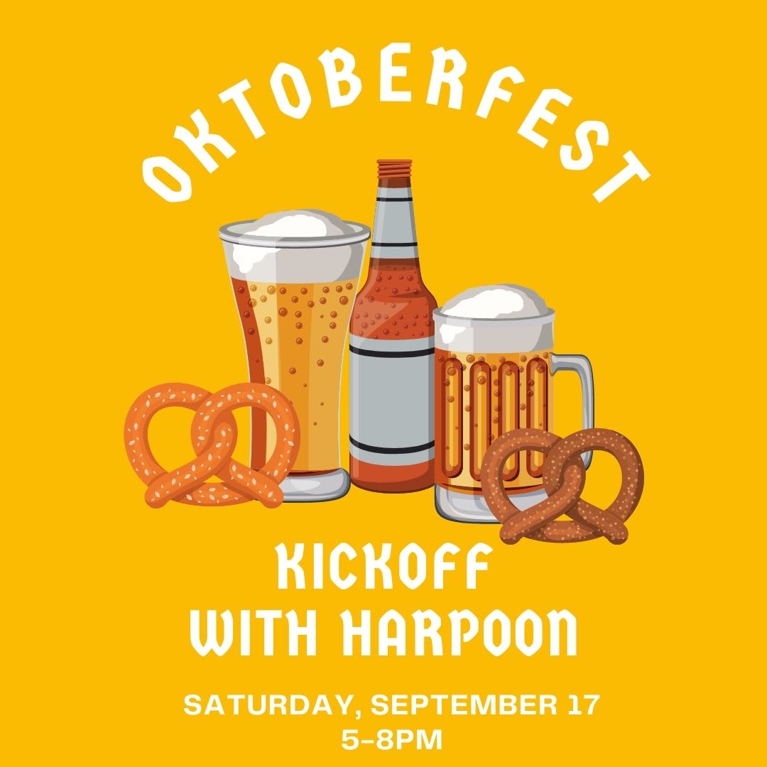 Oktoberfest Kickoff with Harpoon [09/17/22]