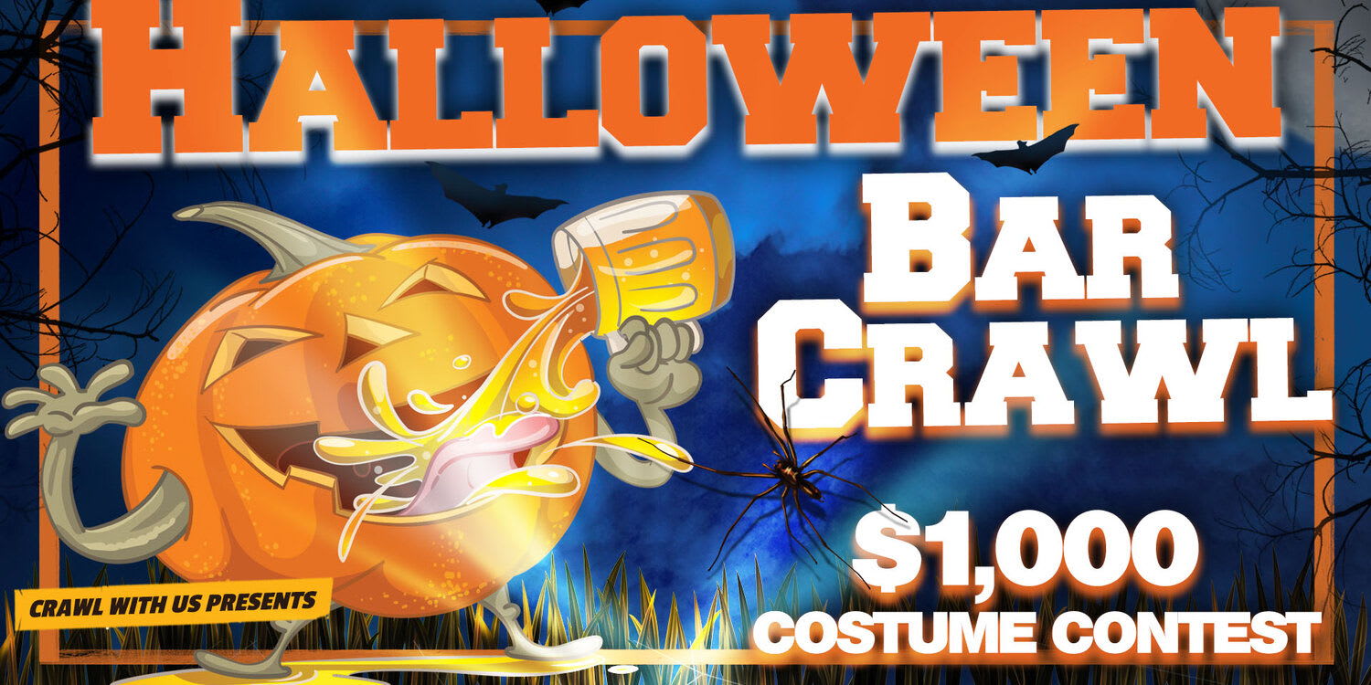 The 5th Annual Halloween Bar Crawl - Boston [10/29/22]