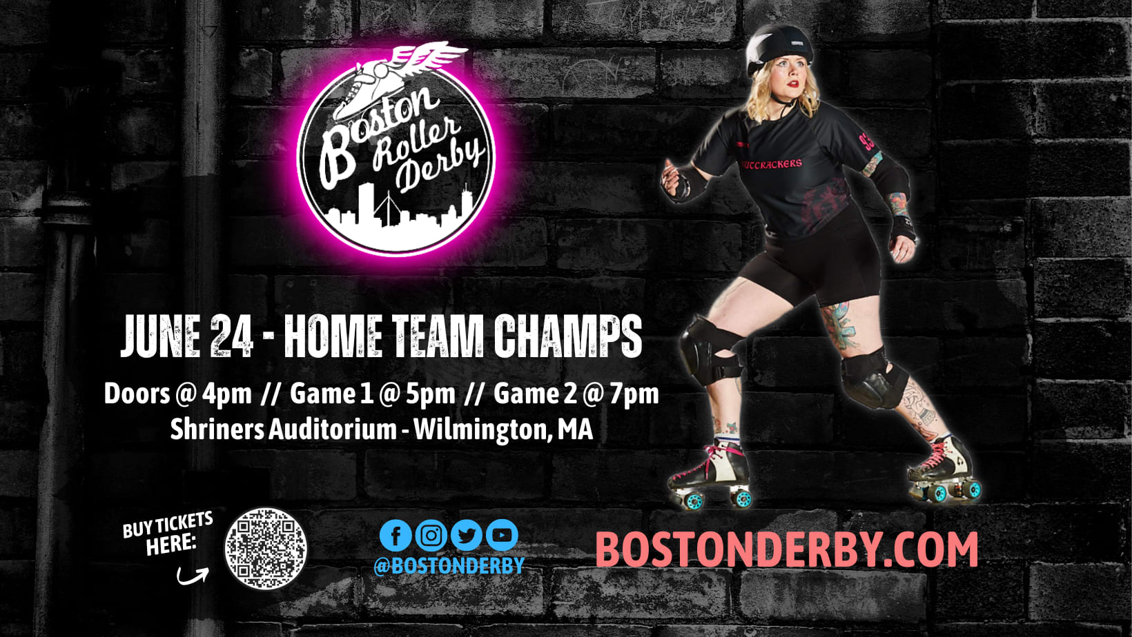 Boston Roller Derby Home Team Champs [06/24/23]