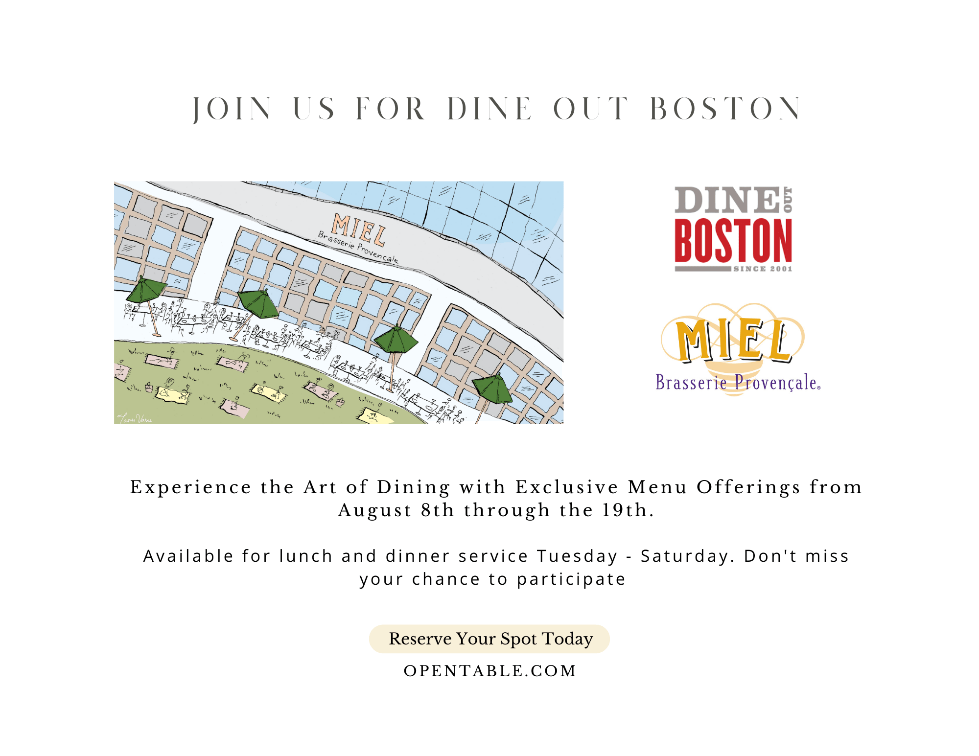 Dine Out Boston [08/08/23]