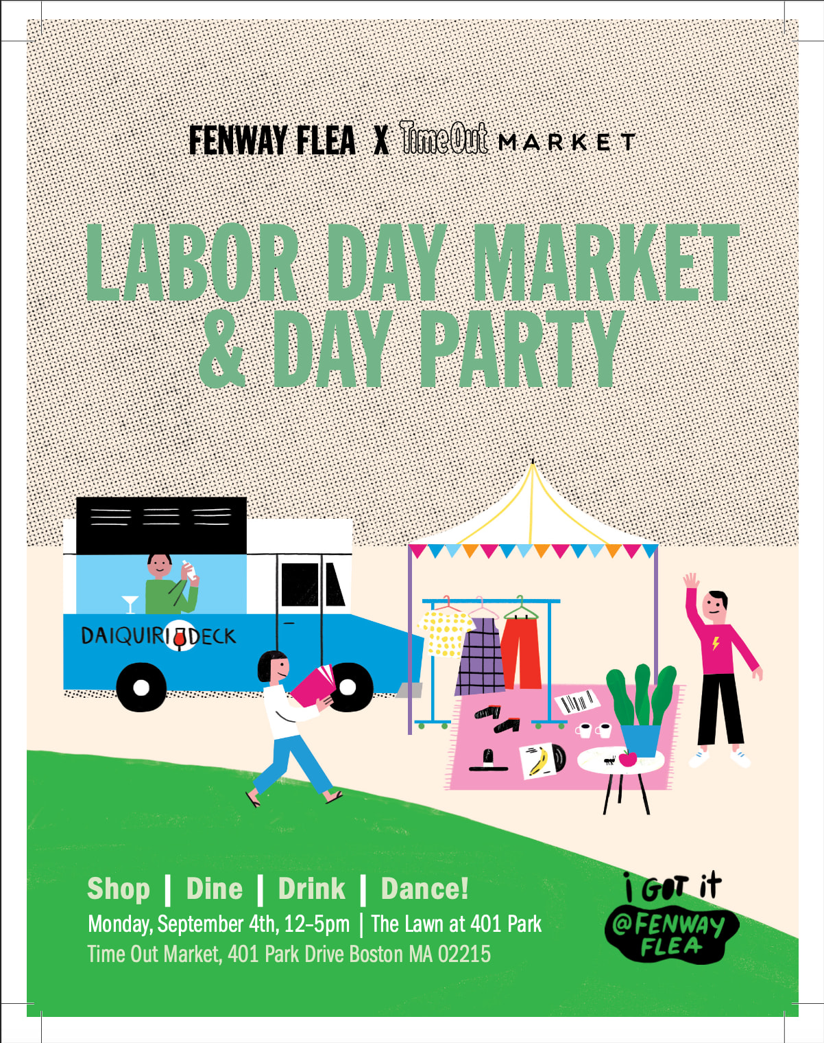 Fenway Flea Labor Day Market & Day Party [09/04/23]
