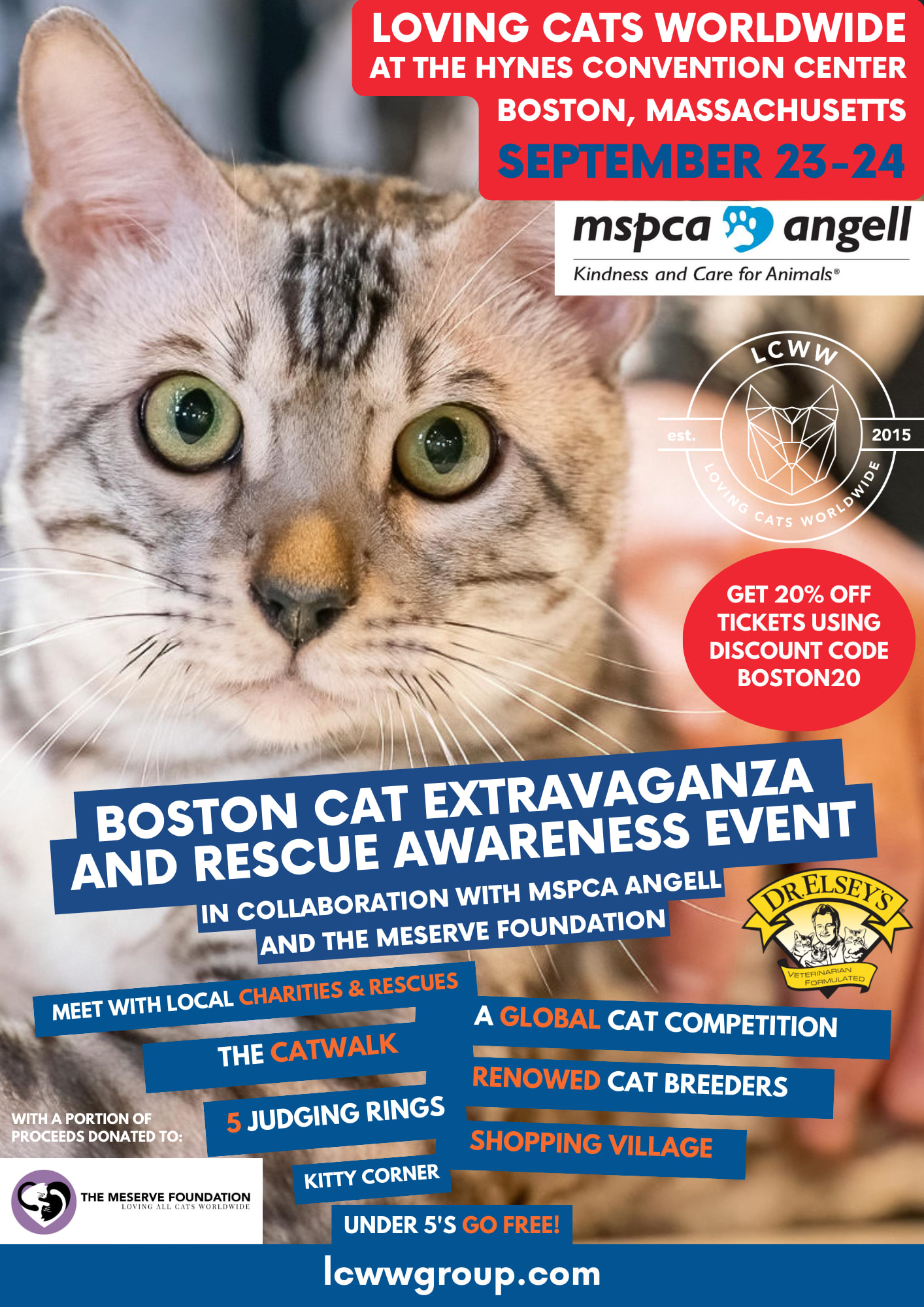 Boston Cat Extravaganza and Rescue Awareness Event [09/23/23]