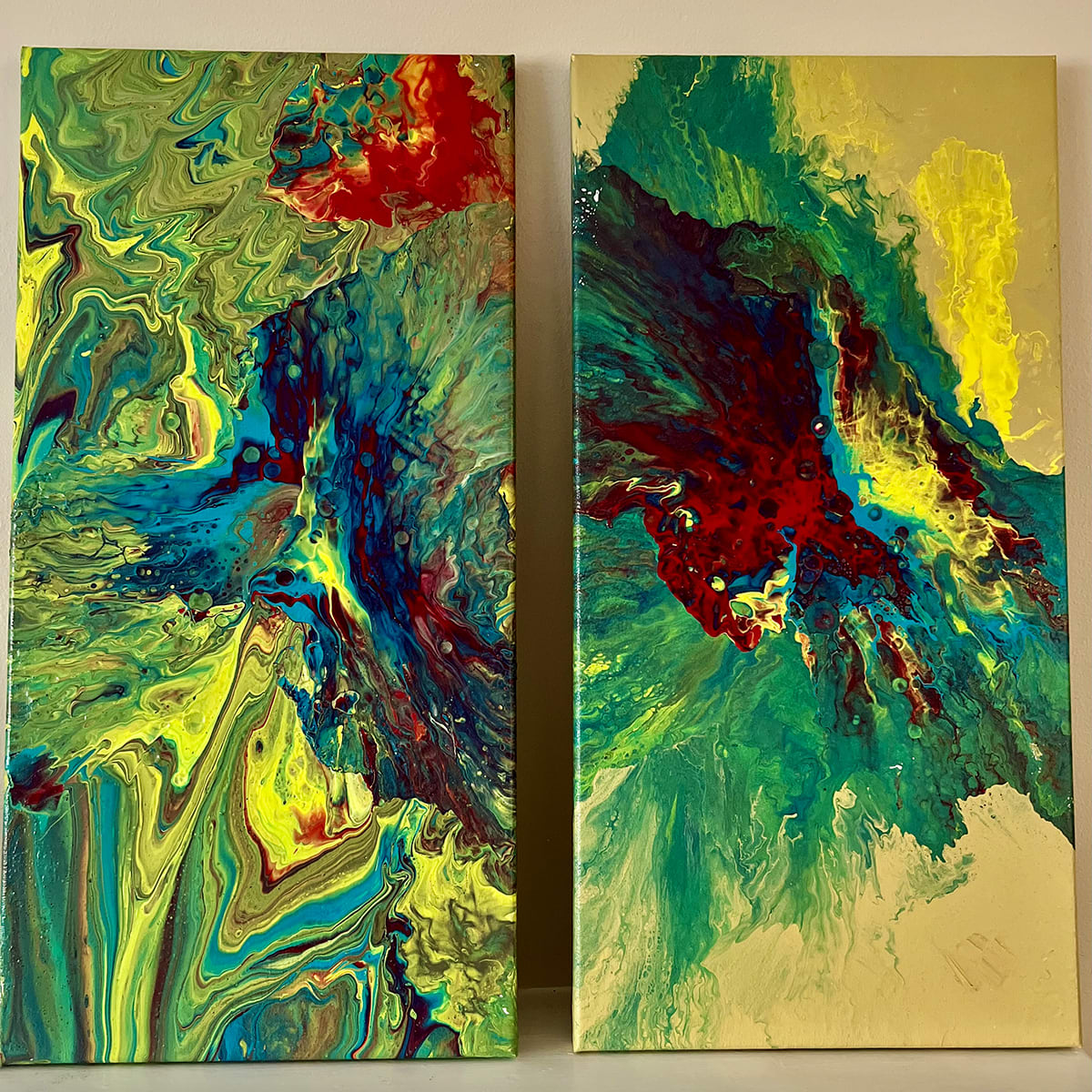 Nights Out New Art Acrylic Pouring 10 27 23   Nights Out New Art Acrylic Pouring 