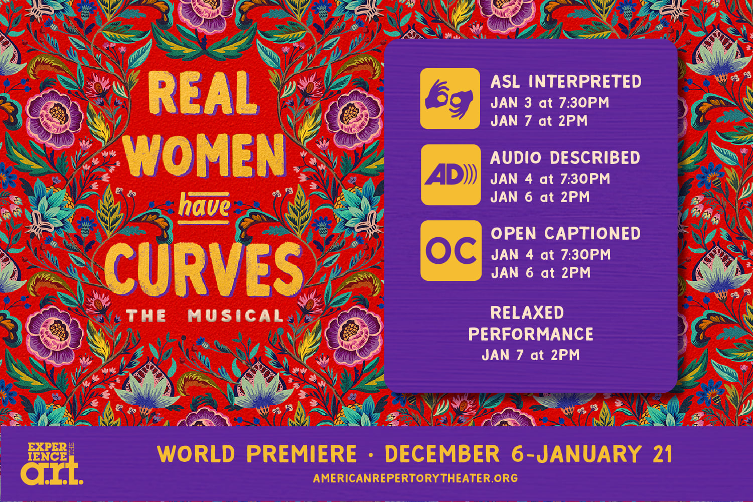 Real Women Have Curves: The Musical - Relaxed Performances [01/07/24]
