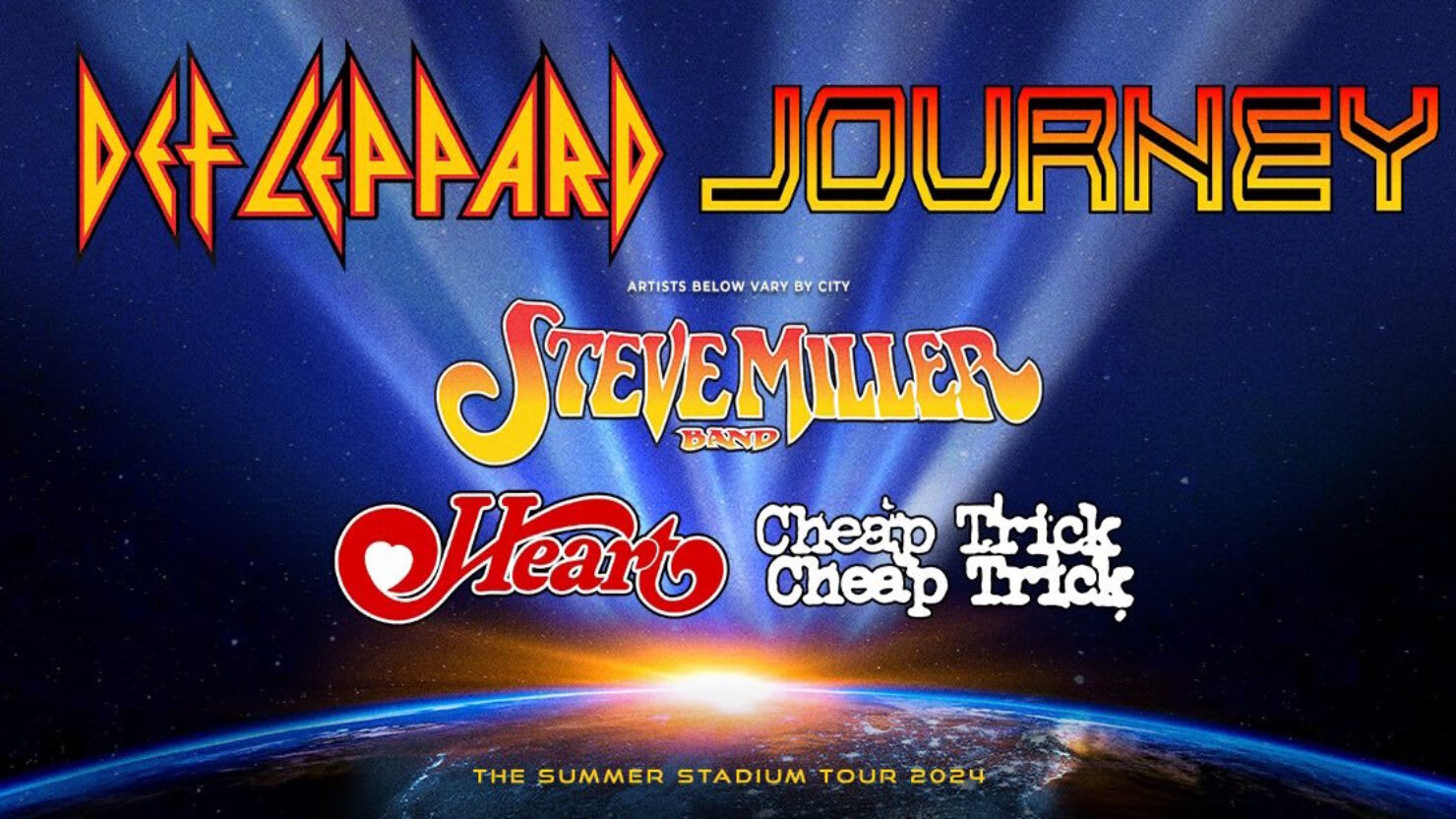 Def Leppard, Journey & Heart 2024 Stadium Tour [08/05/24]