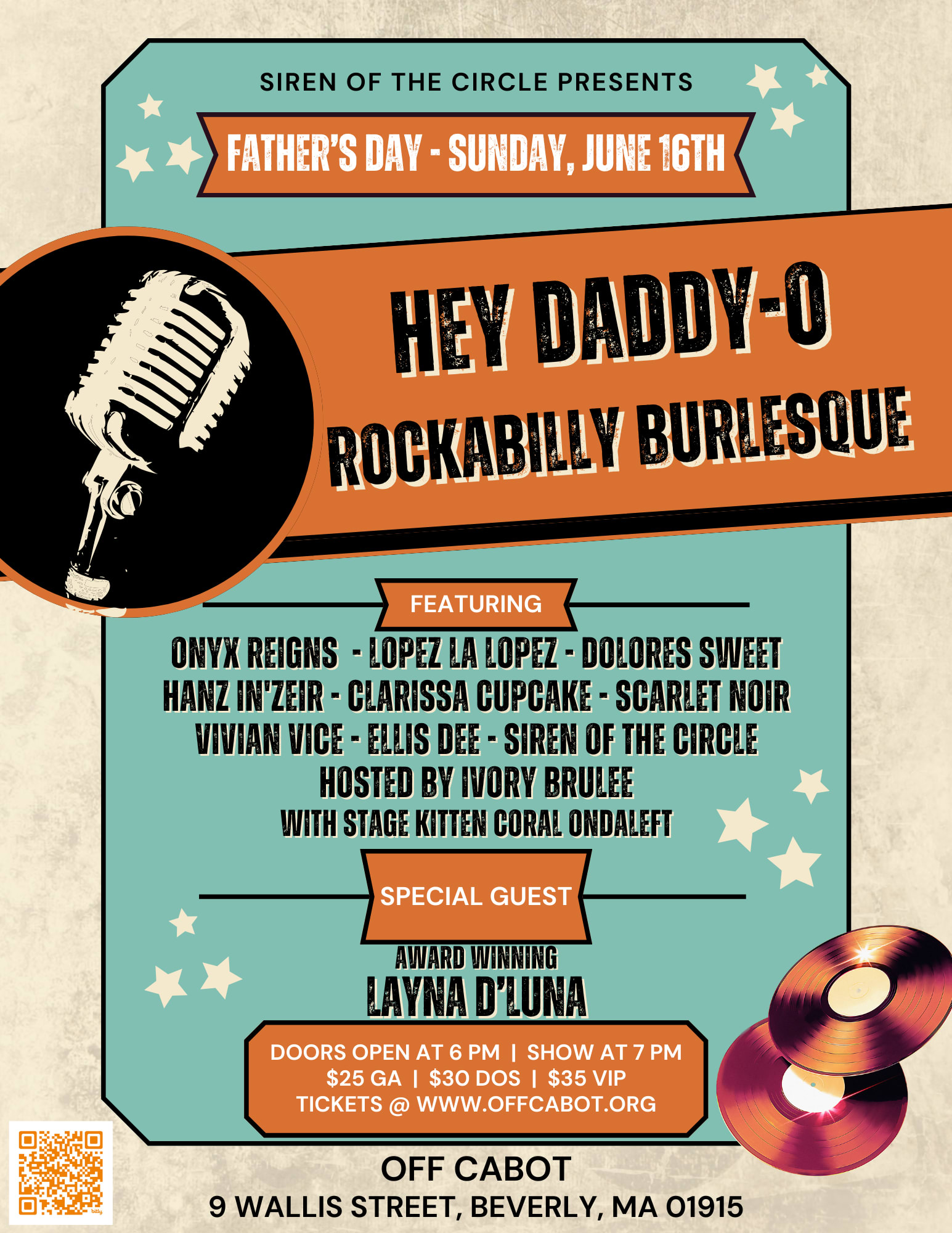 Hey Daddy-O Rockabilly Burlesque [06/16/24]