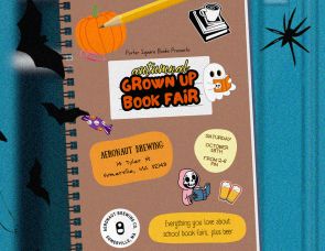 Autumnal Grown Up Book Fair at Aeronaut Brewing [10/18/25]