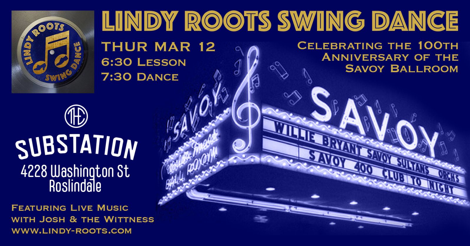 Savoy Ballroom 100th Anniversary Celebration with Lindy Roots [03