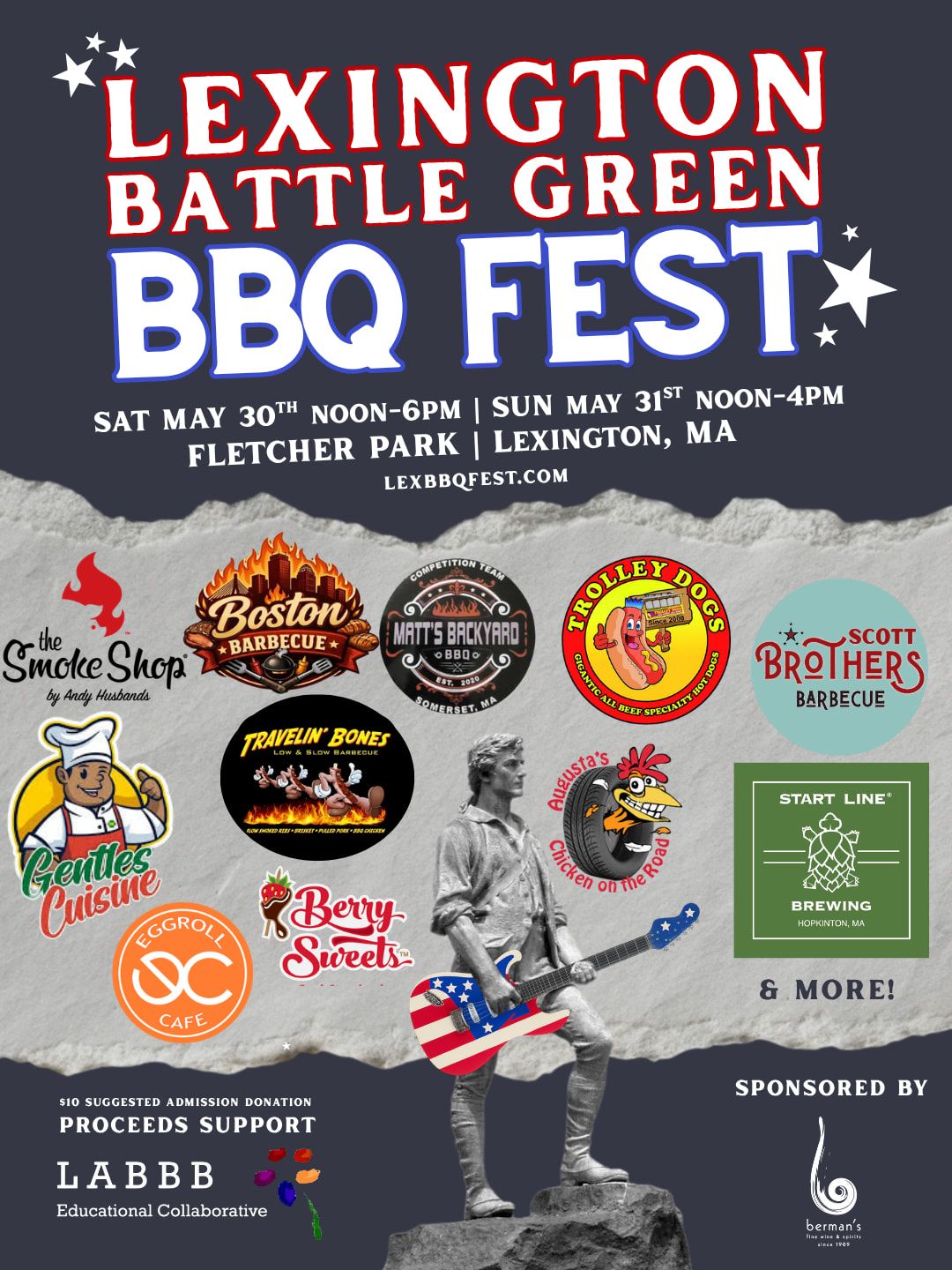 Lexington Battle Green BBQ Festival