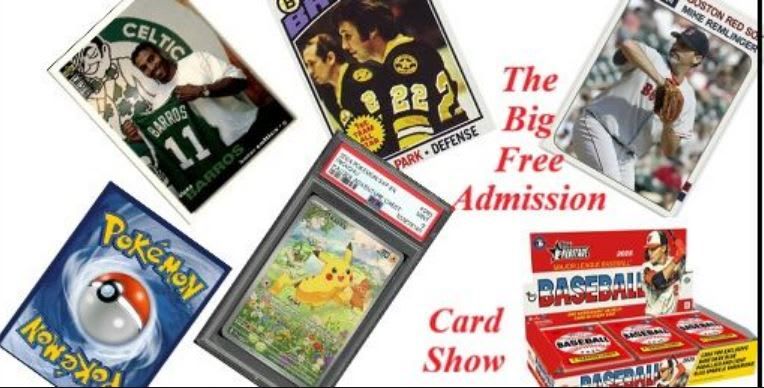 The Big Free Admission Sports Card & Pokemon Show [05/31/26]