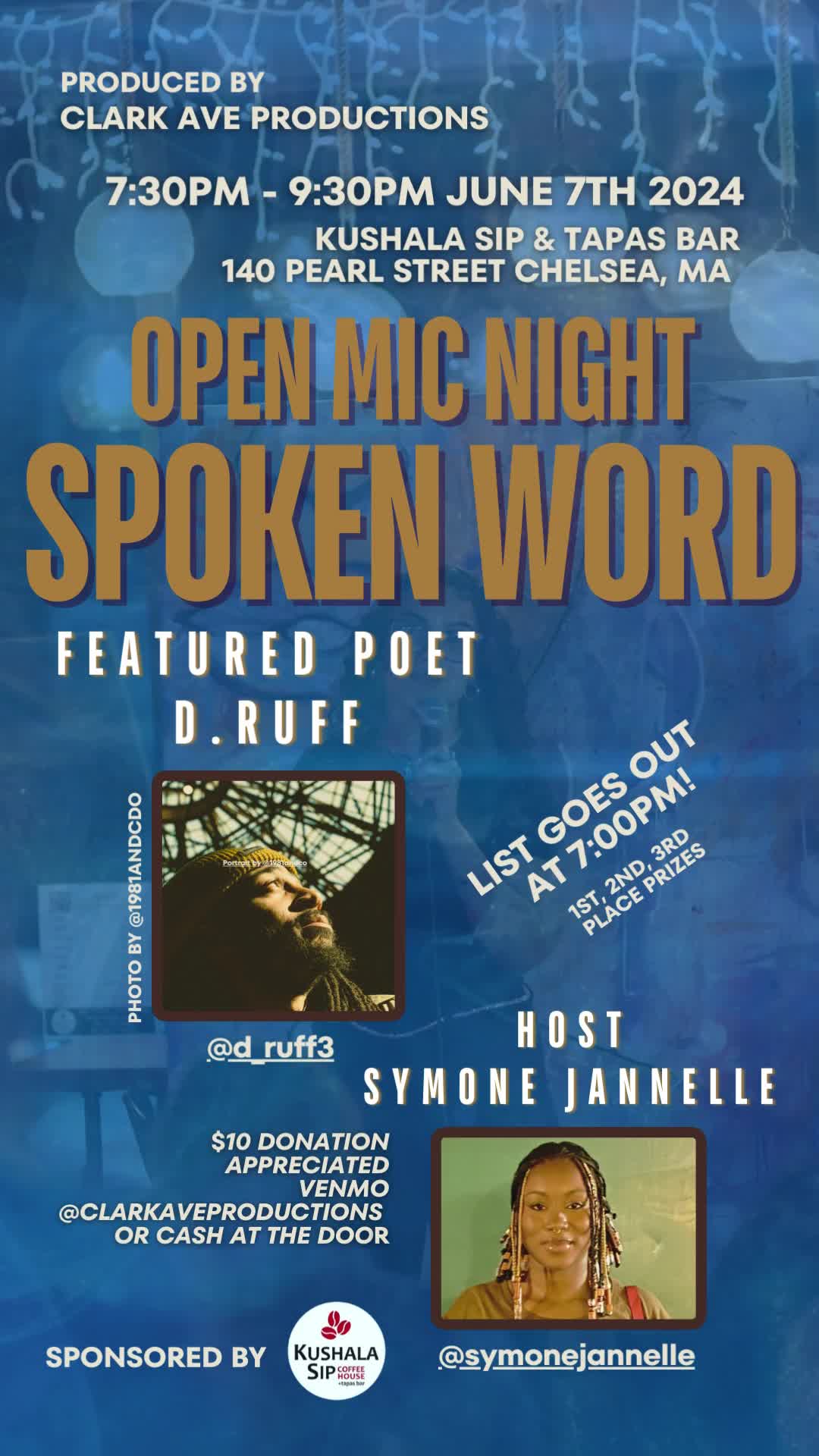 Open Mic Night: Spoken Word at Kushala thumbnail