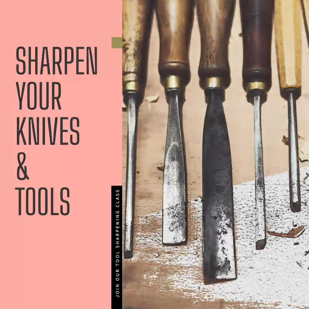 Tool and Knife Sharpening Workshop thumbnail