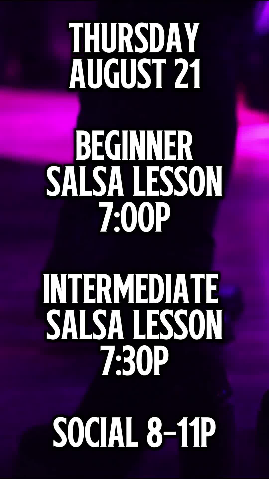 Salsa Lesson & Salsa/Bachata Social thumbnail