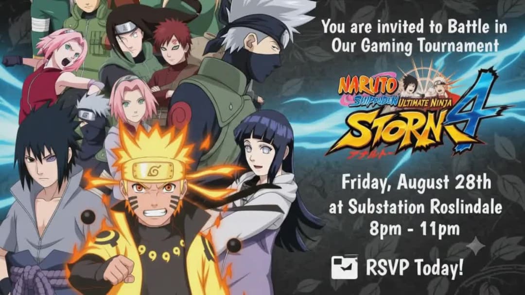 Gaming Tournament: Naruto Ninja Storm 4  thumbnail